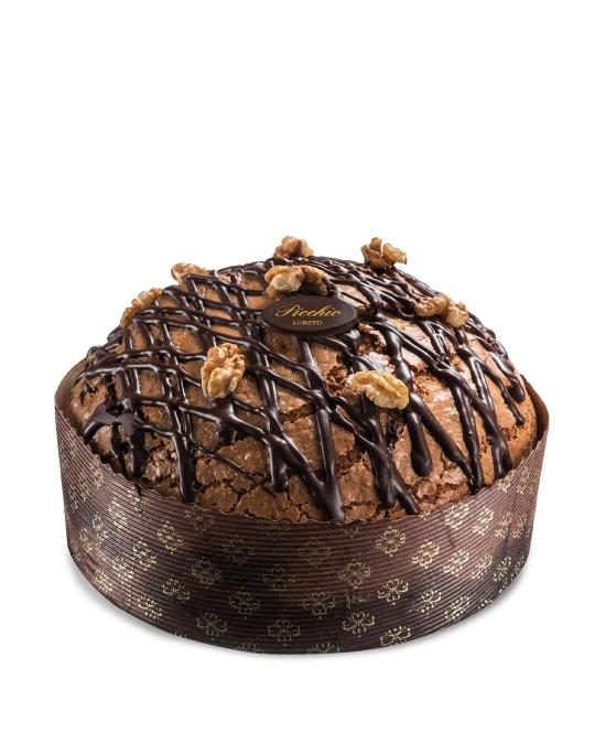 Panettone cioccolato e noci