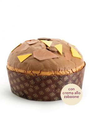 Panettone tiramisù + crema allo zabaione al Varnelli