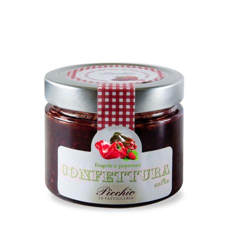 Confettura fragole e peperoncino